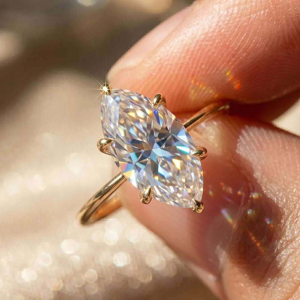 Marquise Moissaniet Ring