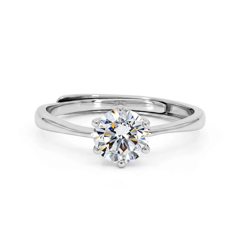 Éclat Solitaire Moissaniet Ring