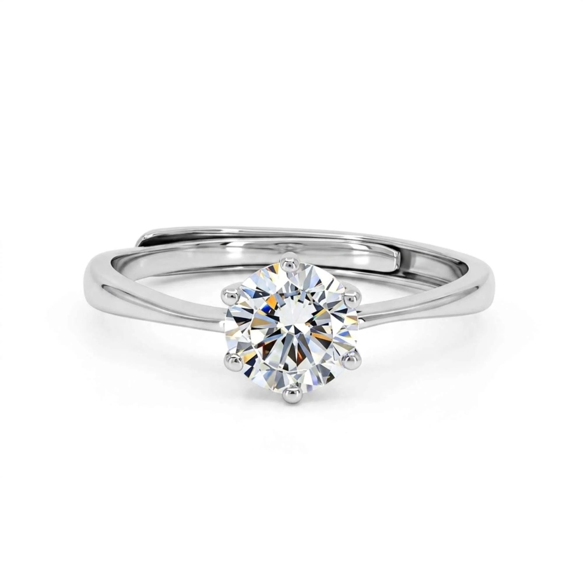 Éclat Solitaire Moissaniet Ring