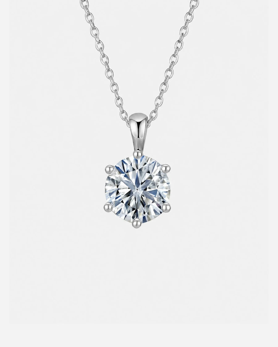 Αστέρι Moissanite Κολιέ