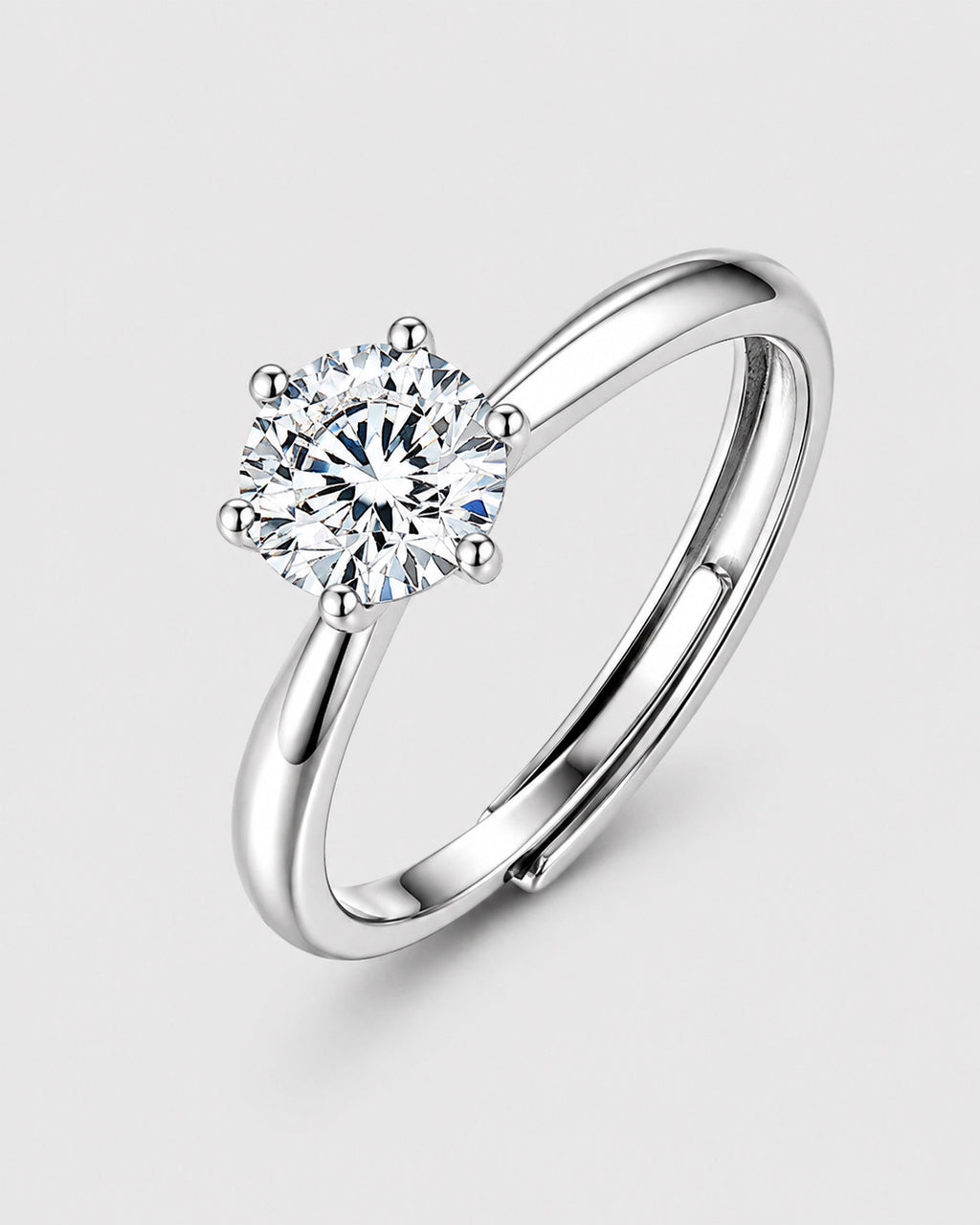 Éclat Solitaire Moissaniet Ring