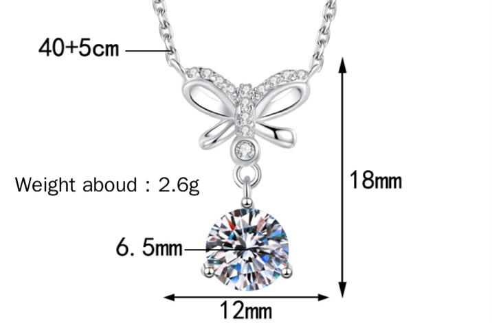 VANLARA Papillon butterfly necklace specifications