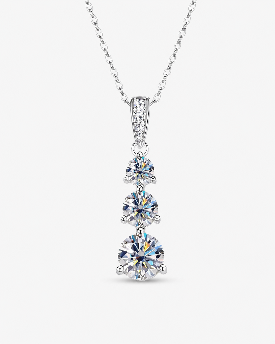 VANLARA Trio 1.8CT necklace main